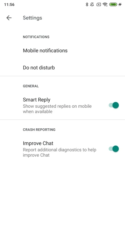 Google Chat — لقطة شاشة 1