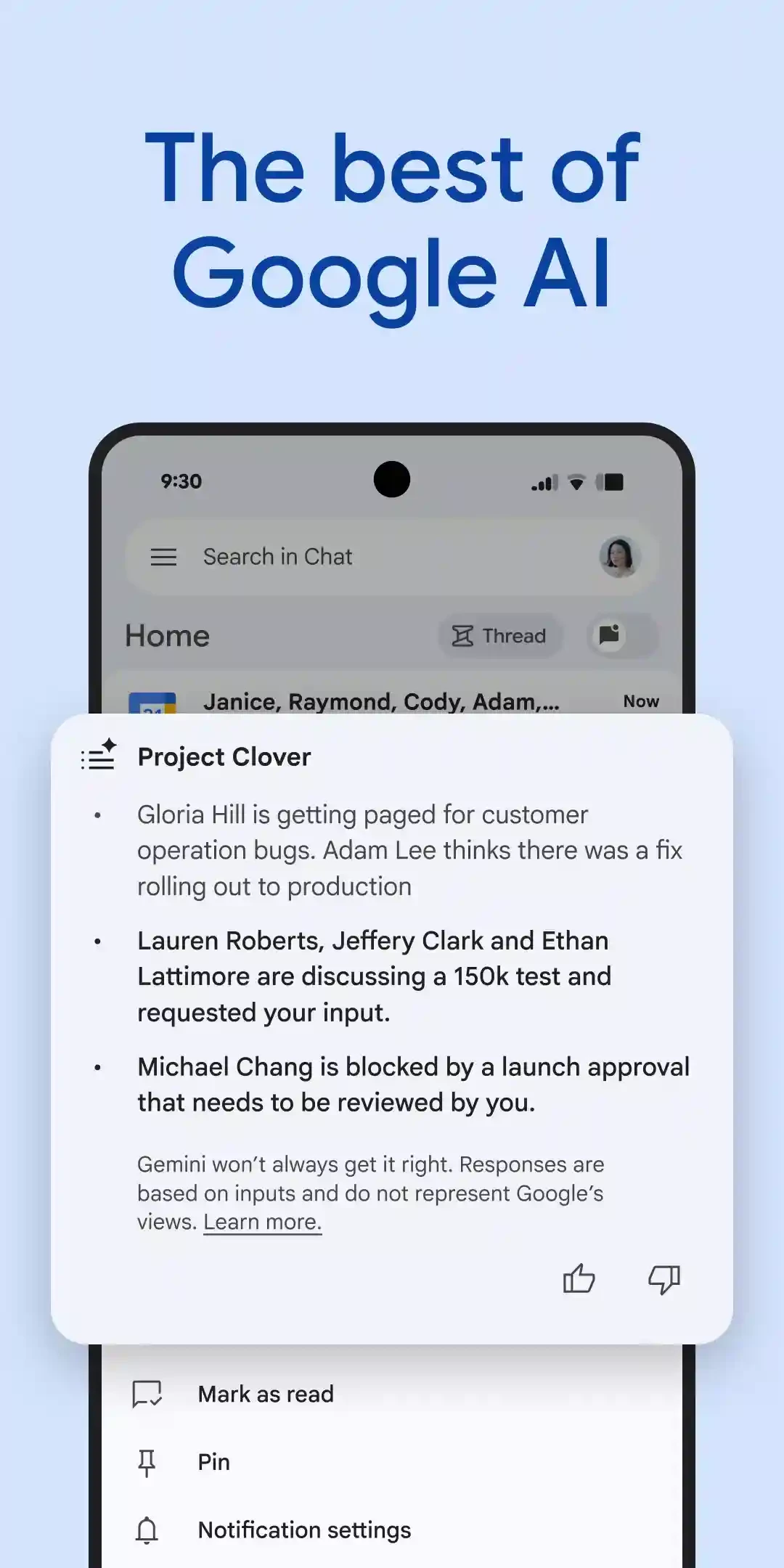 Google Chat — لقطة شاشة 4